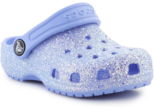 Sandale Classic Glitter Clog T Moon Jelly