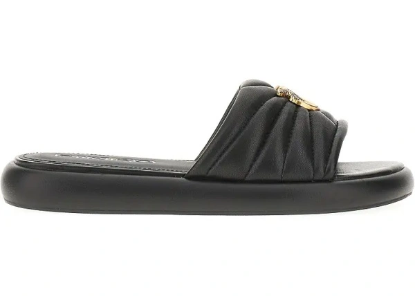 Sandale Pinko negre din piele