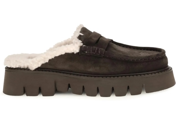 Sandale Savy Shearling Mules