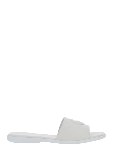 Sandale white Sandals with GG logo on the front in nappa women