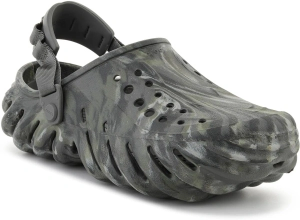 Slapi ECHO MARBLED CLOG DUSTY OLIVE/MULTI
