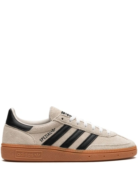 Sneakers adidas Originals albi din piele intoarsa