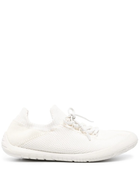 Sneakers Aspesi albi din poliester reciclat