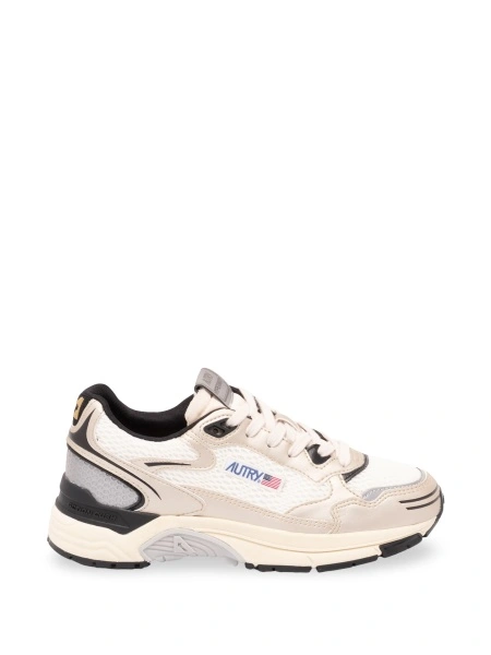 Sneakers AUTRY albi din nylon si poliuretan