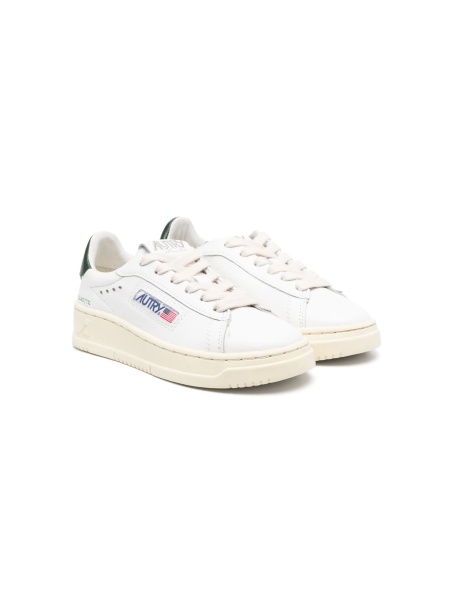 Sneakers AUTRY albi din piele