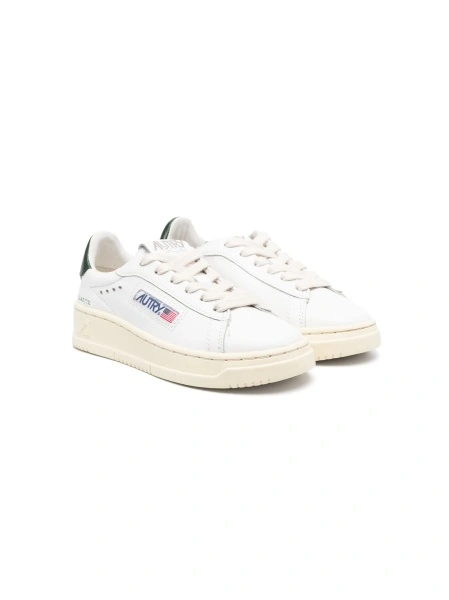 Sneakers AUTRY albi din piele