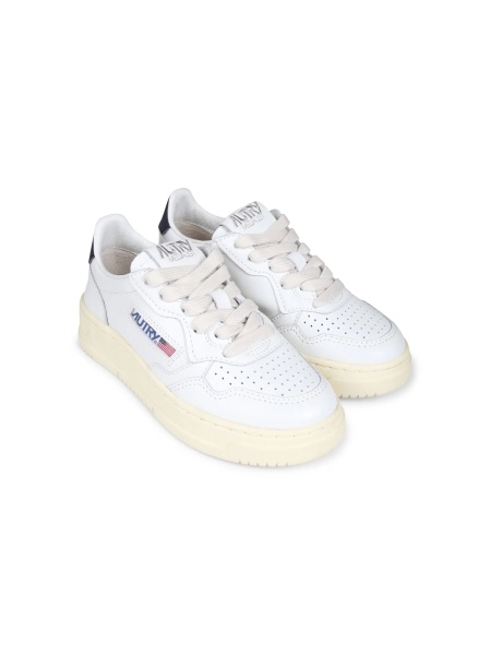 Sneakers AUTRY albi din piele