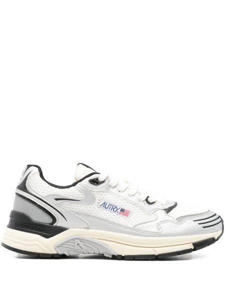 Sneakers AUTRY albi din poliuretan si material textil
