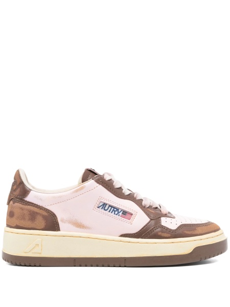 Sneakers AUTRY roz din piele