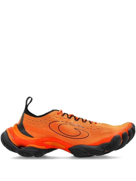 Sneakers Balenciaga portocalii din polyester
