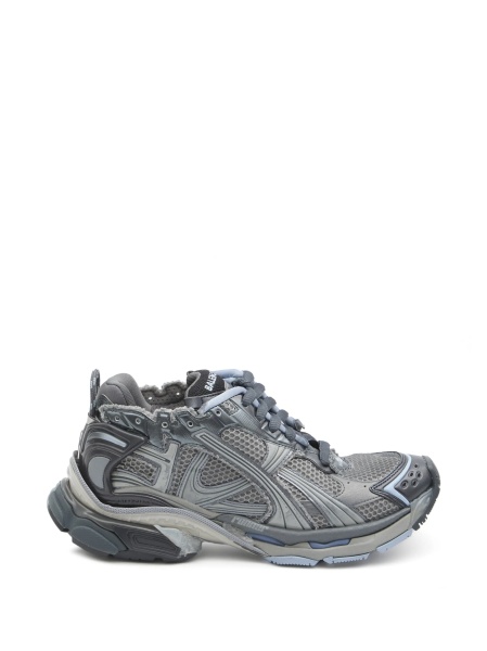 Sneakers Balenciaga Runner gri din polyester si poliuretan