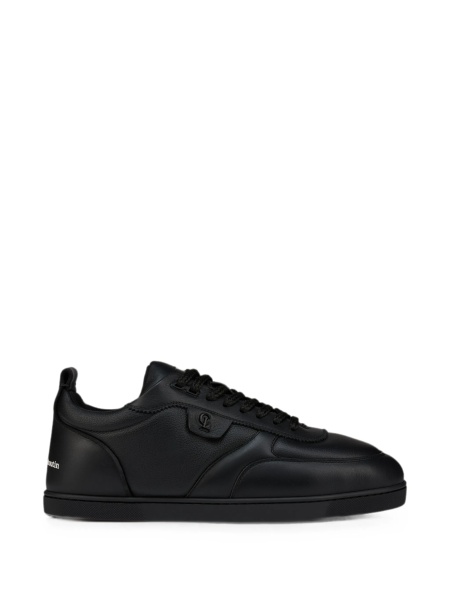 Sneakers Christian Louboutin negri din piele