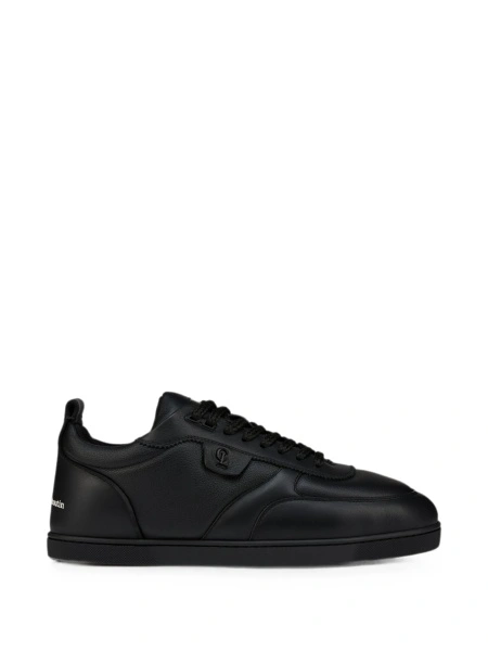 Sneakers Christian Louboutin negri din piele