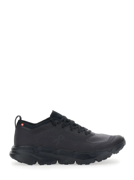Sneakers 'Cloudzone' Black Sneakers with logo on the side and pull-tab at the heel in tech fabric for men