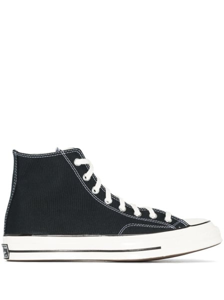 Sneakers Converse negri din material textil