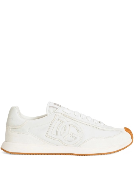 Sneakers Dolce & Gabbana albi din piele