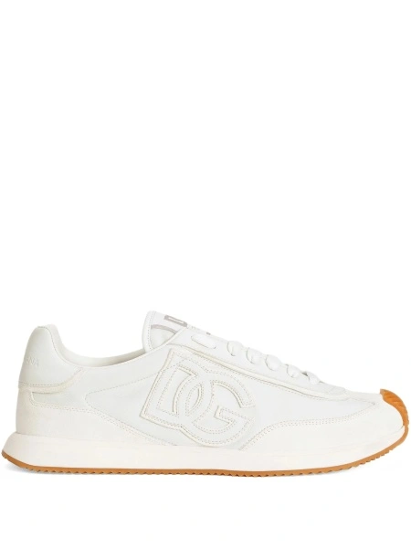 Sneakers Dolce & Gabbana albi din piele