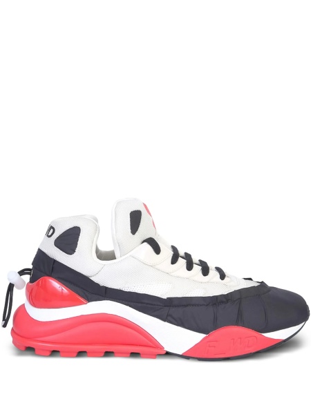 Sneakers FORWARD albi din material textil si poliuretan