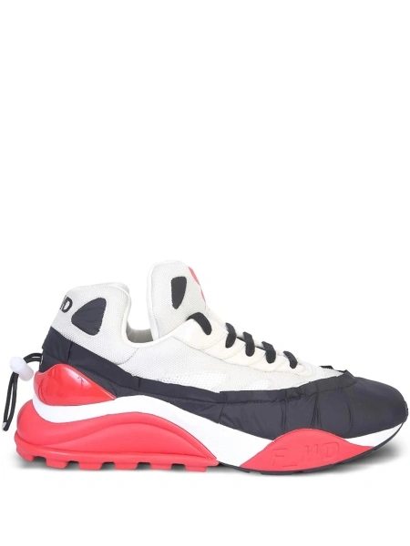 Sneakers FORWARD albi din material textil si poliuretan