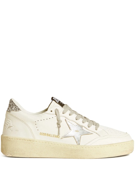 Sneakers Golden Goose ball star neutri din piele