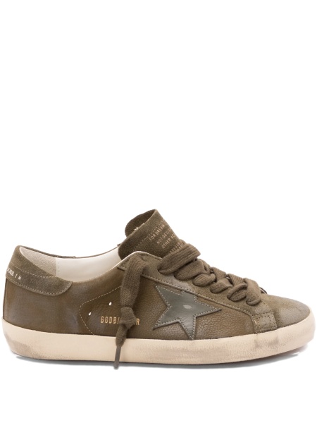 Sneakers Golden Goose star verzi din bos taurus