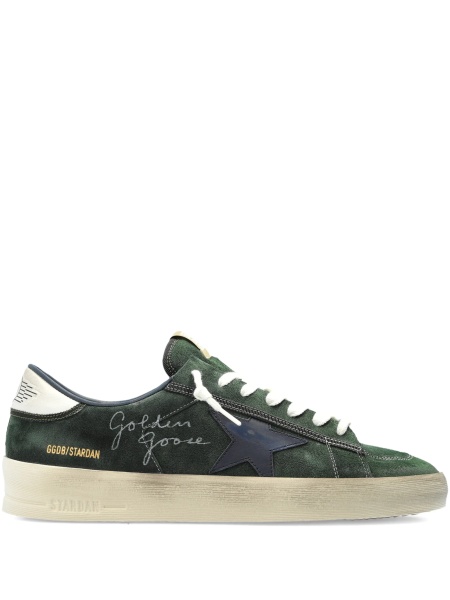 Sneakers Golden Goose stardan verzi din piele