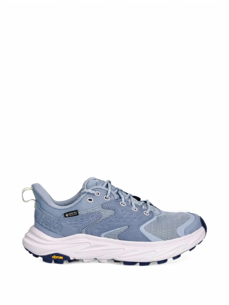 Sneakers Hoka One One albastri din poliester reciclat si material textil
