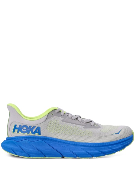 Sneakers Hoka One One gri din material textil