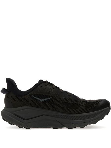 Sneakers Hoka One One negri din material textil