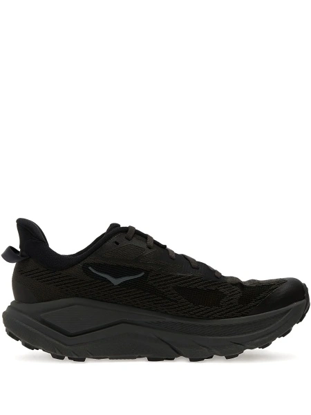 Sneakers Hoka One One negri din material textil