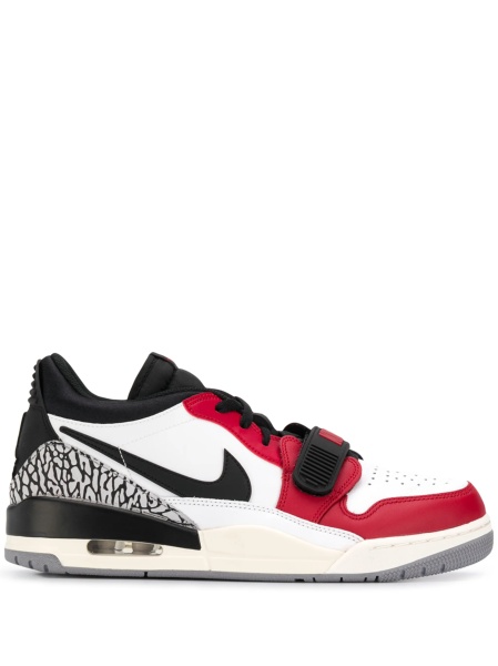 Sneakers Jordan negri din piele