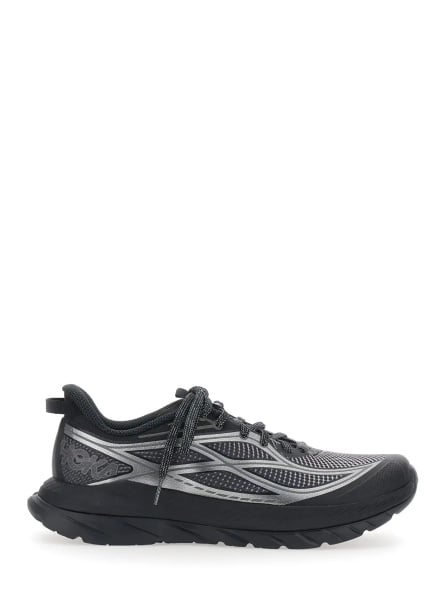 Sneakers 'Mach Remastered Aura' Black low top sneakers with Camouflage Graphic Print in Tech Fabric Unisex