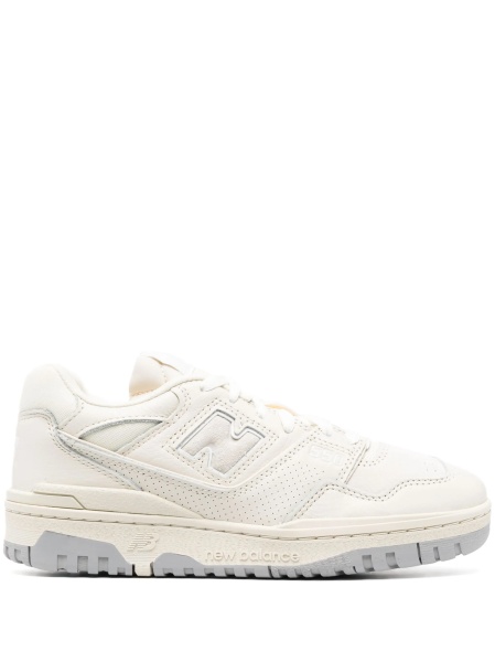 Sneakers New Balance 550 neutri din piele si material textil