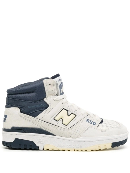 Sneakers New Balance albi din piele