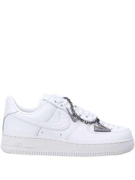 Sneakers Nike albi din piele
