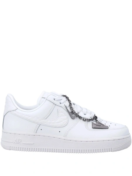 Sneakers Nike albi din piele
