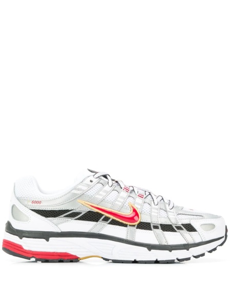 Sneakers Nike albi din polyester