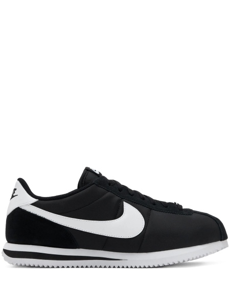Sneakers Nike negri din piele intoarsa si material textil