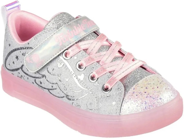 Sneakers S Lights Twinkle Sparks Heather Magic Gray/Pink