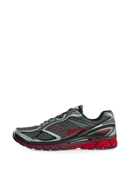Sneakers Saucony gri din plasa