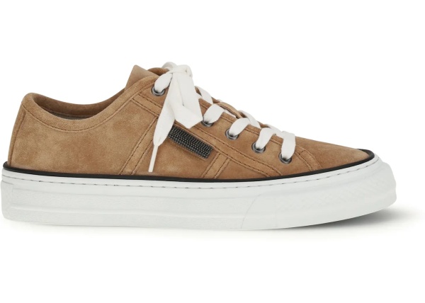 Sneakers Shiny Tab suede Sneakers