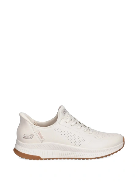 Sneakers SKECHERS neutri din piele eco