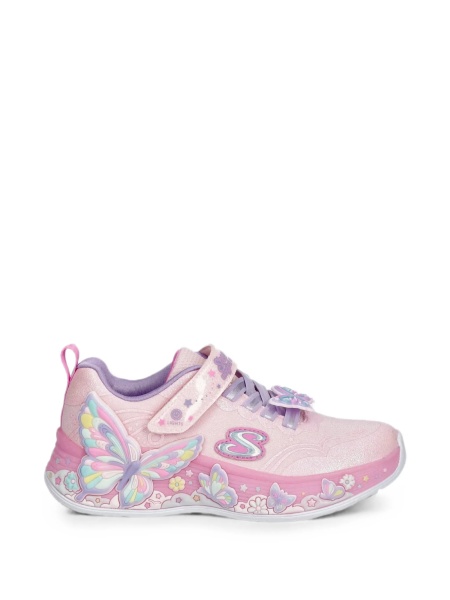 Sneakers SKECHERS roz din plasa si poliuretan