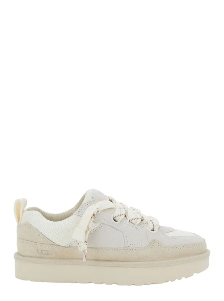 Sneakers Sneaker 'Lo Lowmel' with mesh inserts and white suede logo for women