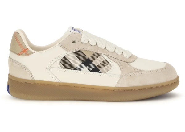Sneakers Terrace leather and Check Sneakers