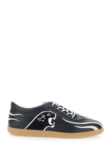 Sneakers Valentino Garavani negri din piele