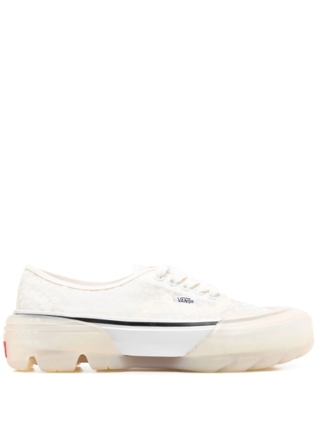 Sneakers Vans albi din material textil