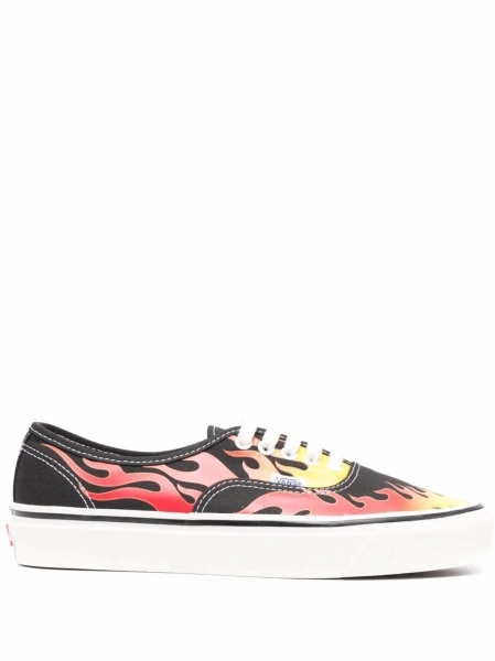 Sneakers Vans negri din material textil