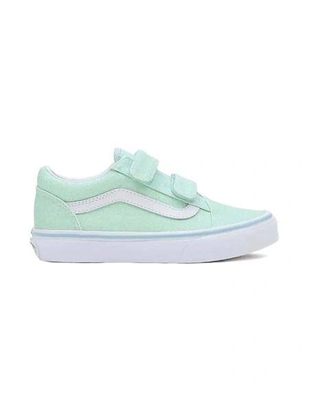 Sneakers Vans verzi din piele intoarsa