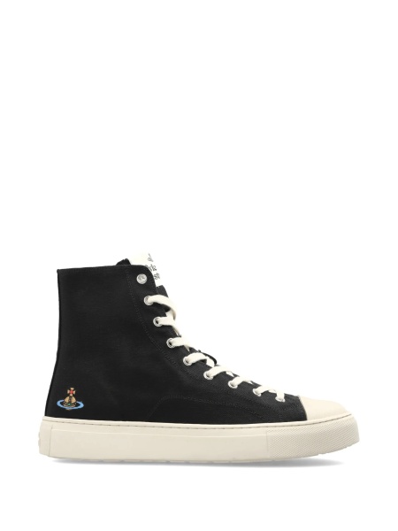 Sneakers Vivienne Westwood negri din bumbac